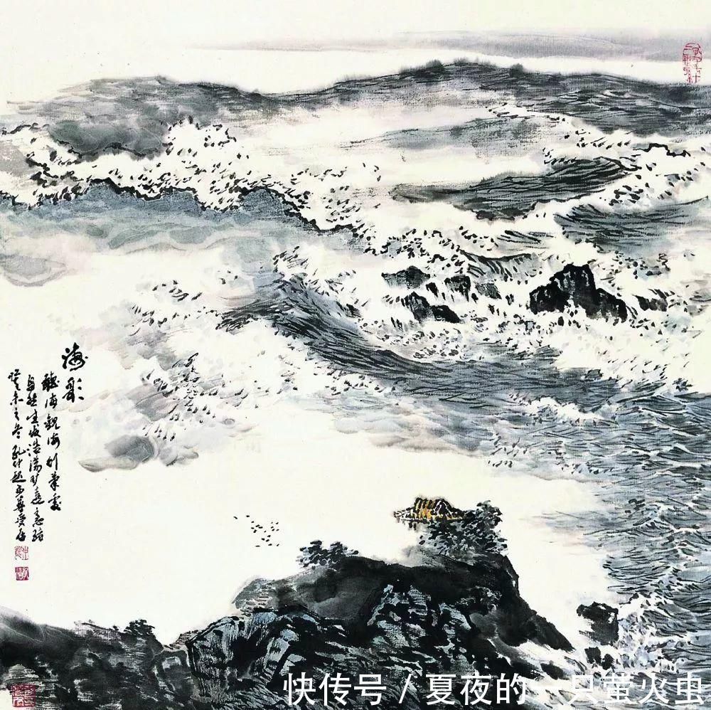 浙江潮|胸有万水千山，自然云生水起——孔仲起山水画欣赏