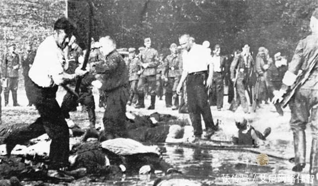 二战|老照片:二战纳粹德军杀戮犹太裔人的镜头 越过时光依旧满眼悲伤