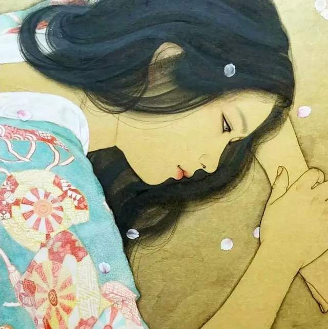 笔下|人称日本最美女画家，竟然这样画美女，极具香艳的极致诱惑