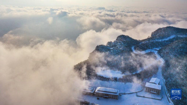 汉中|陕西汉中：龙头山雪中仙境