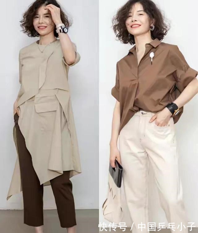 衬衫搭配 优雅与年龄无关,学这位博主的衬衫搭配技巧,50岁依旧是个姐姐