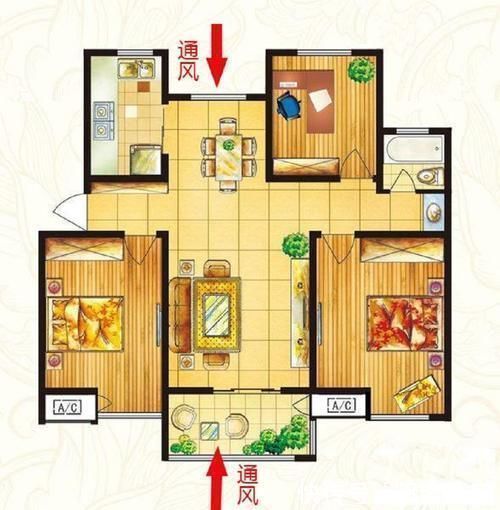 通风换气|10年售楼小姐:如果户型满足这4个条件,恭喜你买到“黄金户型”