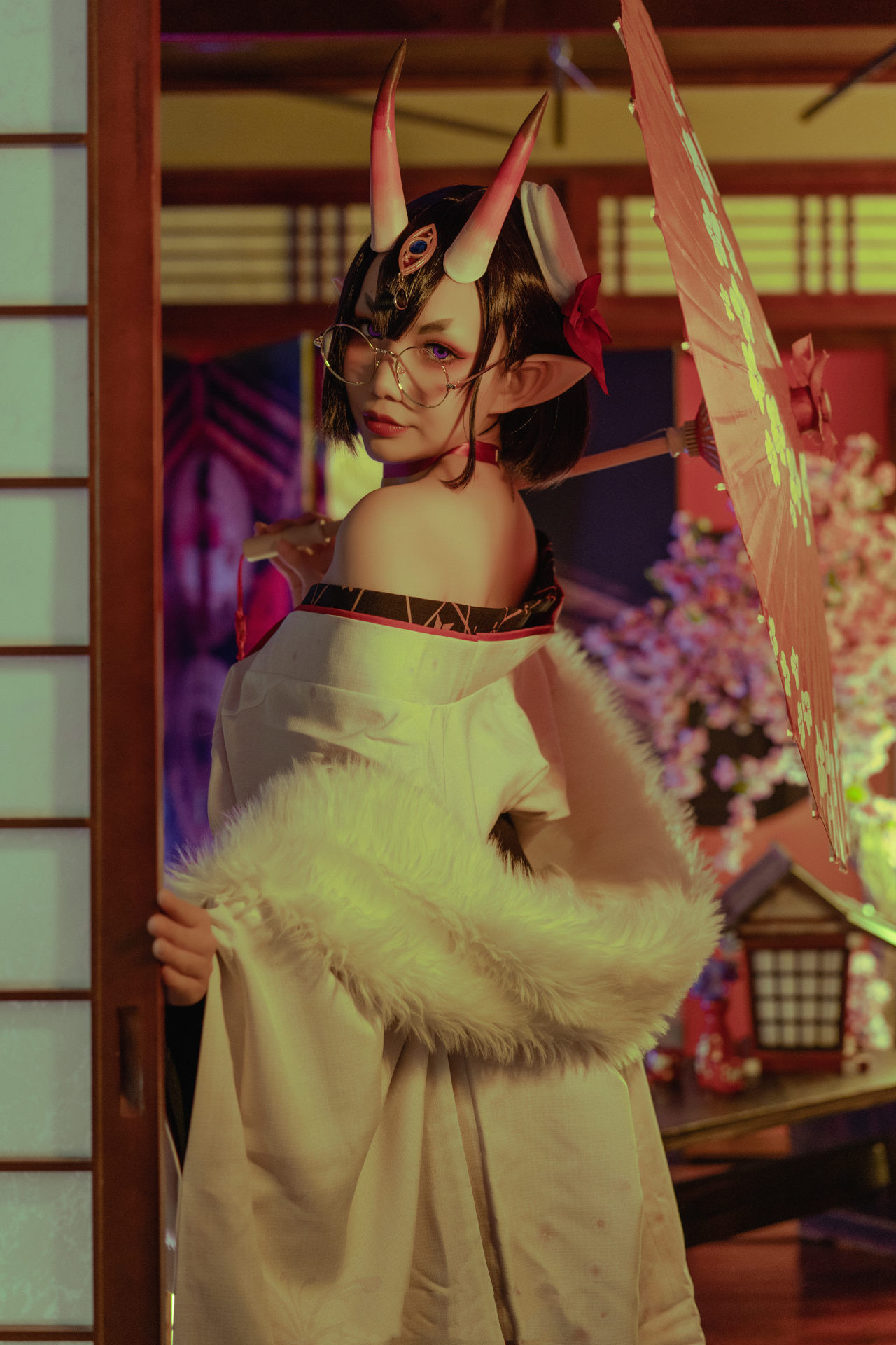 酒吞童子|Fgo酒吞童子，冬祭礼装cosplay