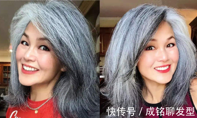 假发片 40岁头顶的头发都白了,不想染发,有啥好办法让白发变黑发吗?