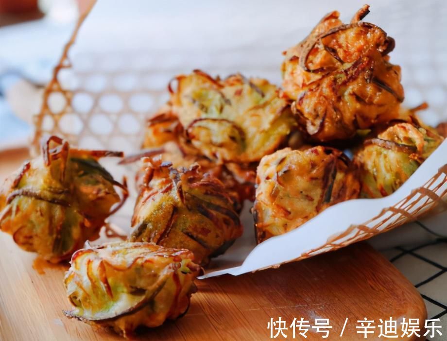 萝卜|炸萝卜丸子,老一辈人经常用的方法,丸子不吸油,酥脆鲜香软韧