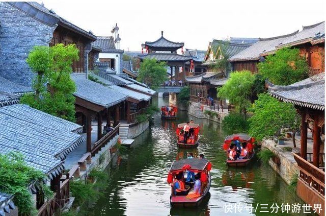 美丽的台儿庄古城，一个你不得不去的旅游胜地，宛如江南水乡