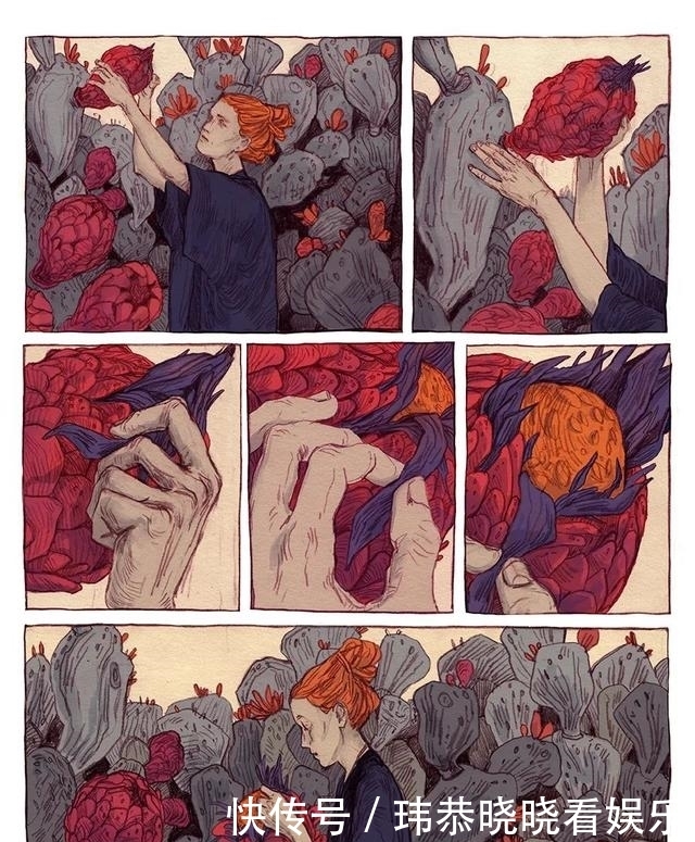 板绘|德国插画师Thomke Meyer:线条与色彩