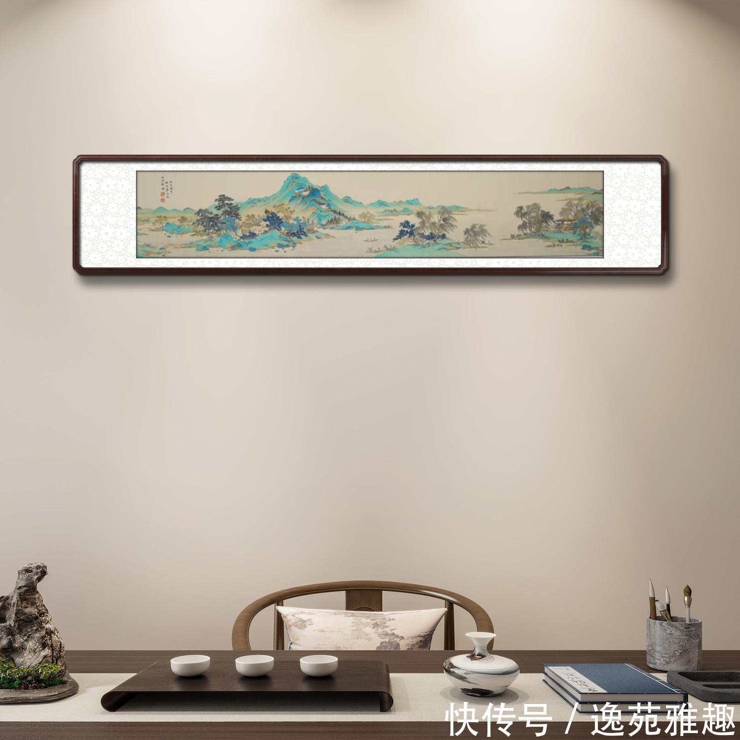 古典#「作品欣赏」山里人的水墨丹青,古典山水传承画家游海作品赏析