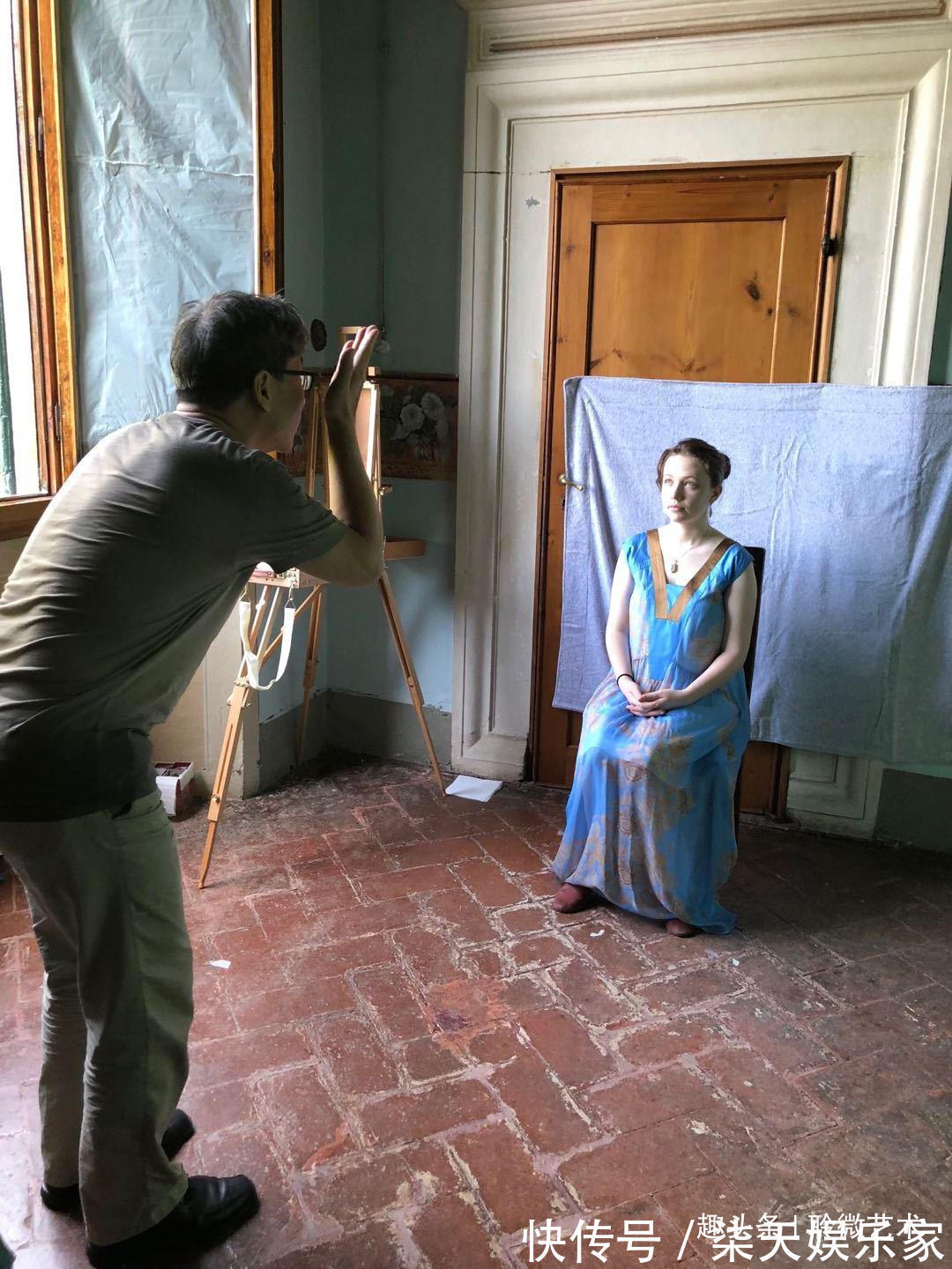 模特|冷军画了一幅人体画,画得过于真实,网友看完表示害羞看不下去