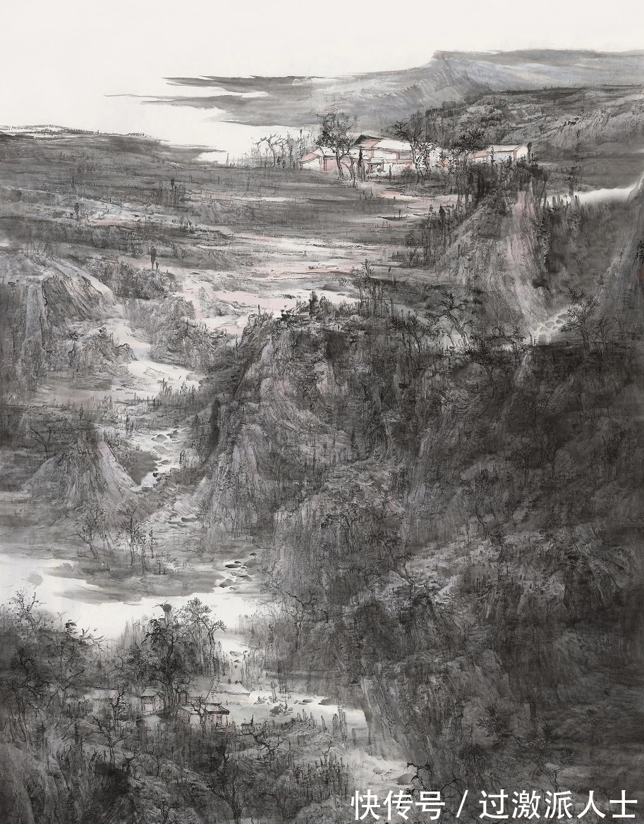 山林|山林丘壑，寂静大美｜张永琦山水画