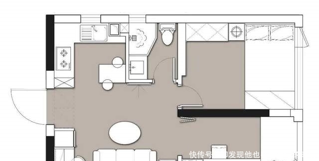 收纳|女孩的45㎡公寓:现代简约风优雅有格调,一人住十分满足,真美!