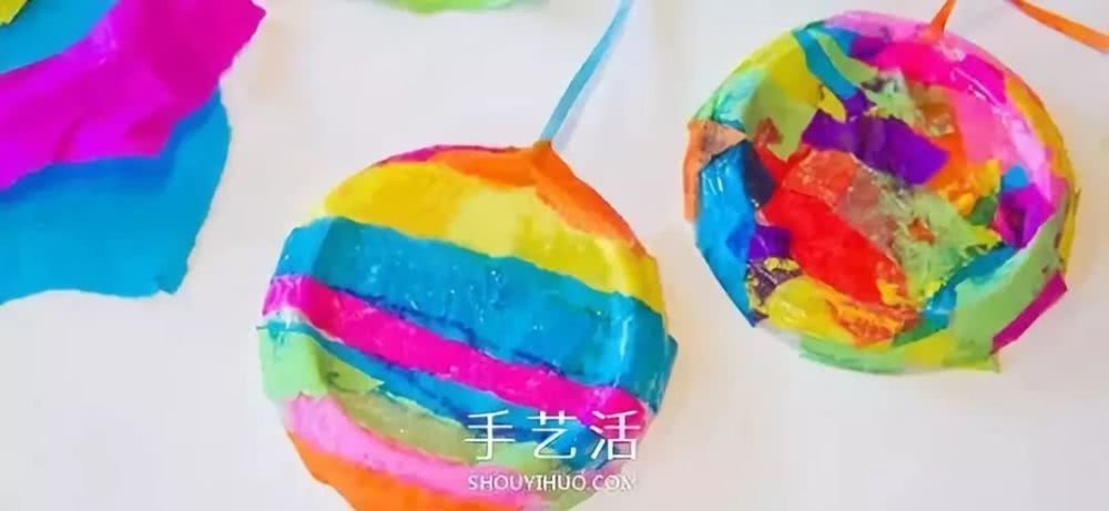 七色|和孩子一起制作七色彩虹挂件,挂在小房间,赏心悦目