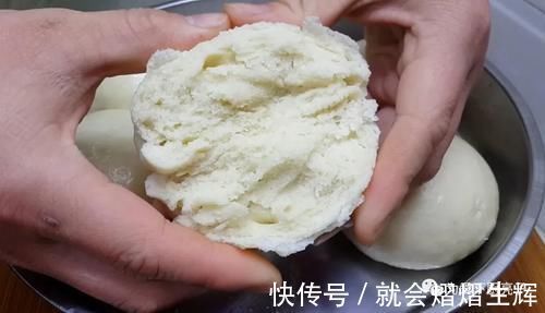 生煎馒头|蒸发面馒头，加入3克酵母，馒头掌握以上做法，吃着劲道又松软