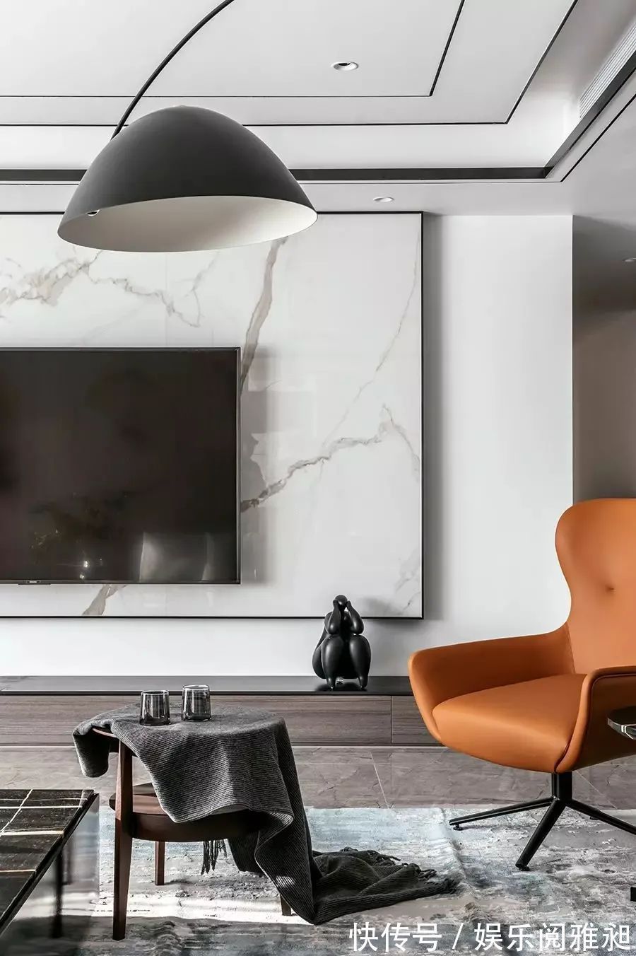 现代|262㎡现代简约大平层,简洁纯粹的空间,生活从容自然