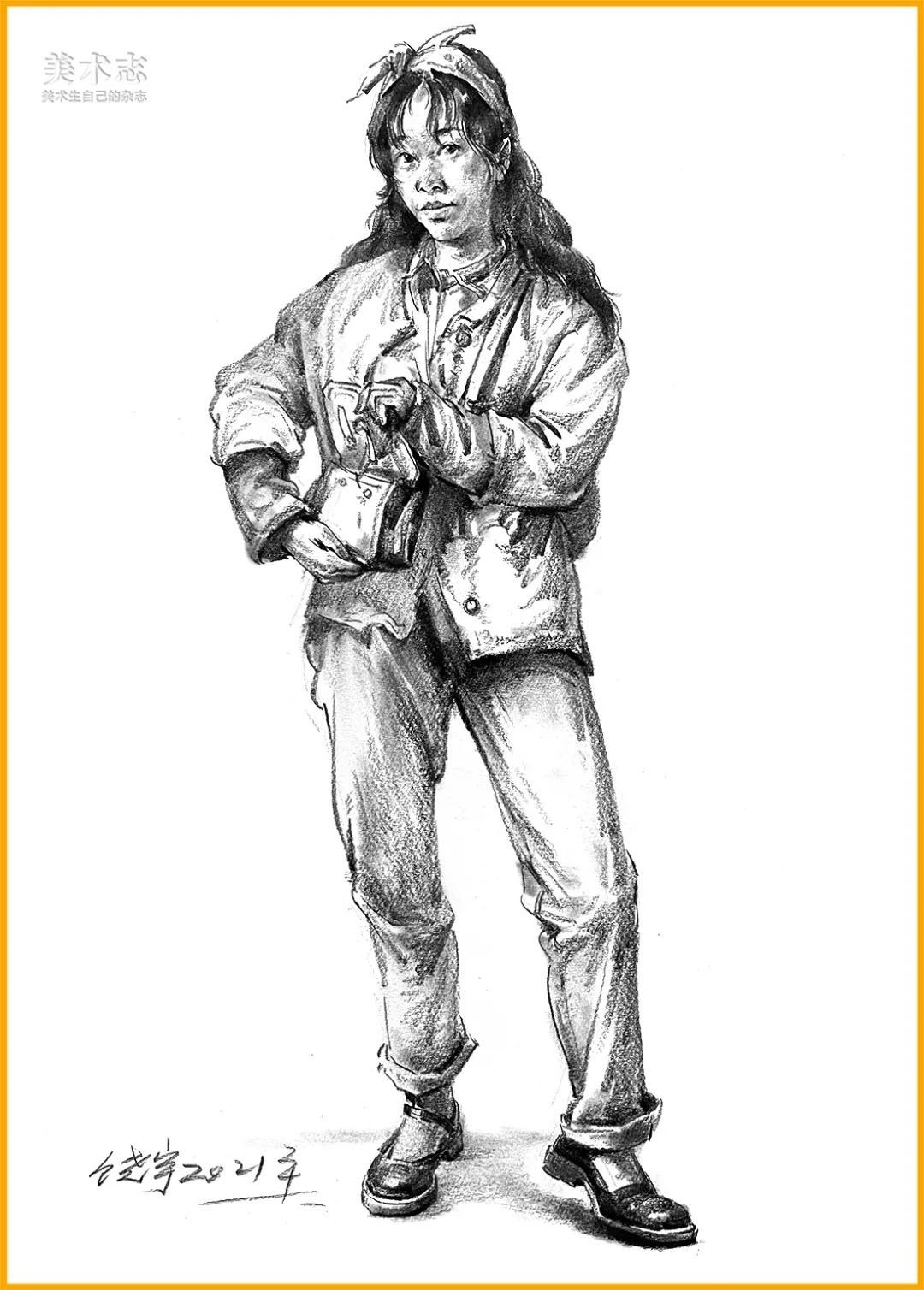 老师&想画好速写就要多发现生活中的美和感人瞬间!