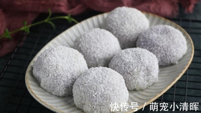 紫薯|糯米粉别再做雪媚娘了,教你简单又好吃的做法,多吃也不怕胖!