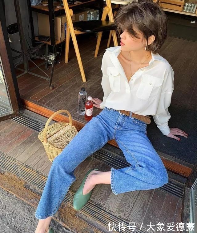 脚踝 高跟鞋失宠了，今年流行这双“奶奶鞋”，搭阔腿裤，时髦还显瘦！