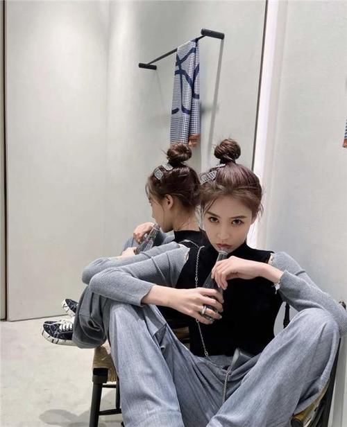 扎丸子头像“顶手雷”？教你3个小技巧，减龄还俏皮，解决小尴尬