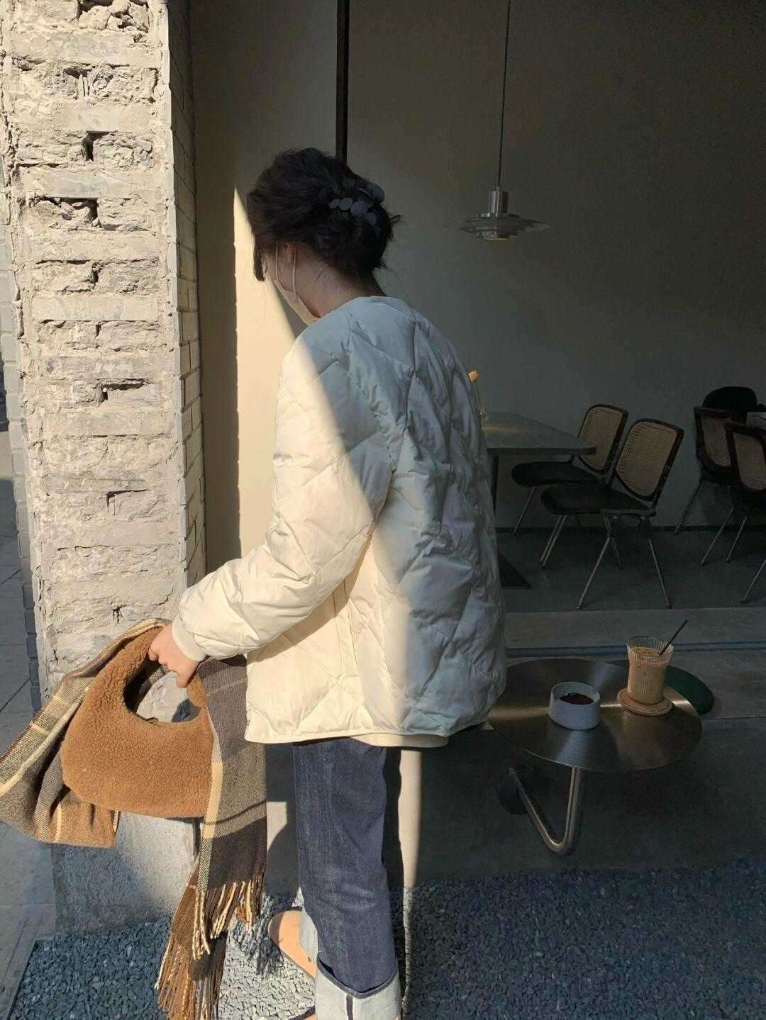 衣身 什么样的羽绒服款式最好看?除了短款压痕款式,其他都不太行