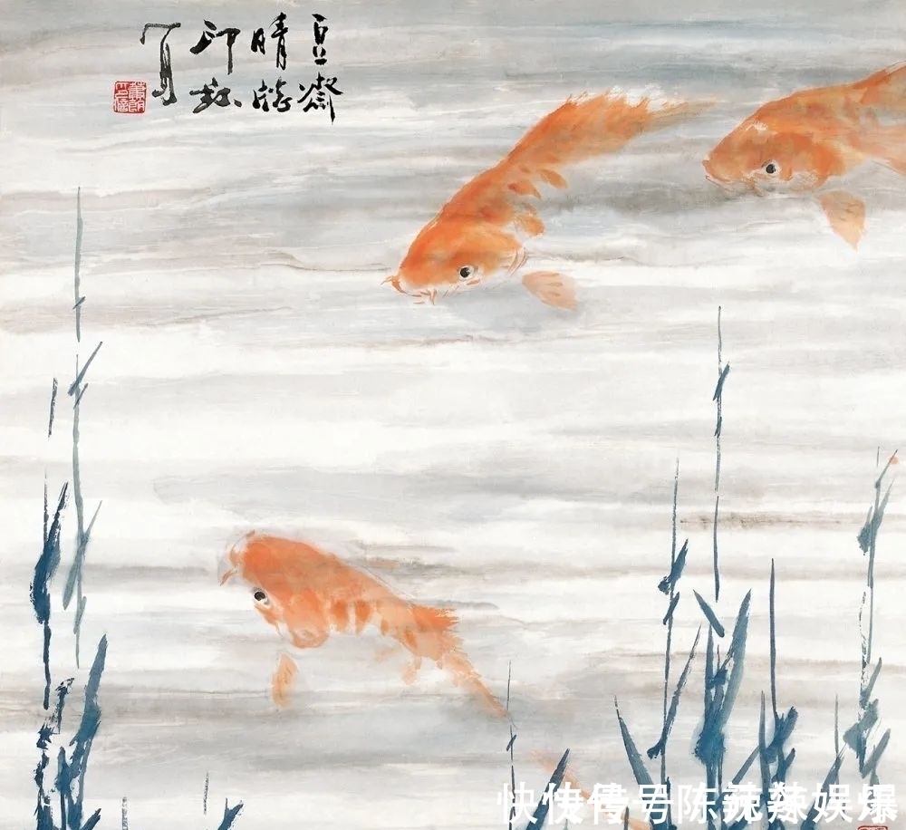 津门网#「津门网」萧朗笔下的花鸟画清新淡雅仿佛与世无争,一派田园之美