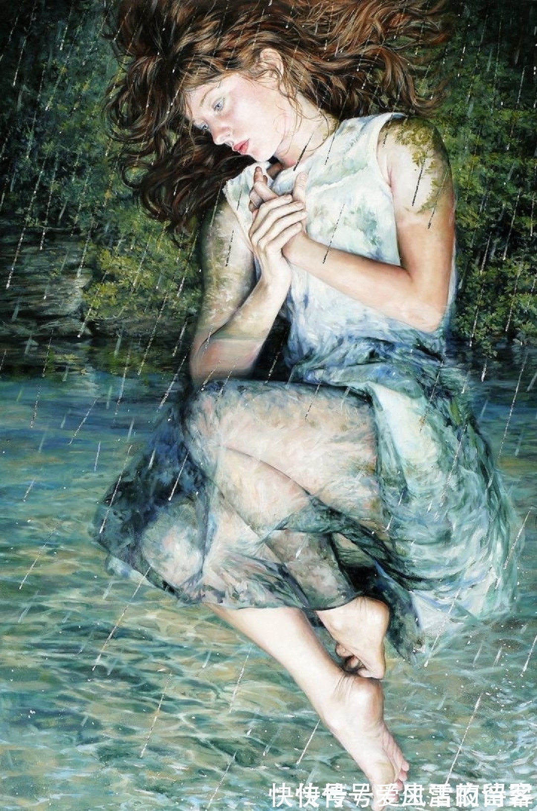 冥想@在绚丽的色彩中谱写生活的变奏——女画家斯特拉顿的静谧冥想绘画