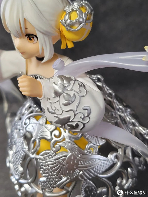 女化|女化物性——葡萄花鸟纹银香囊手办开箱