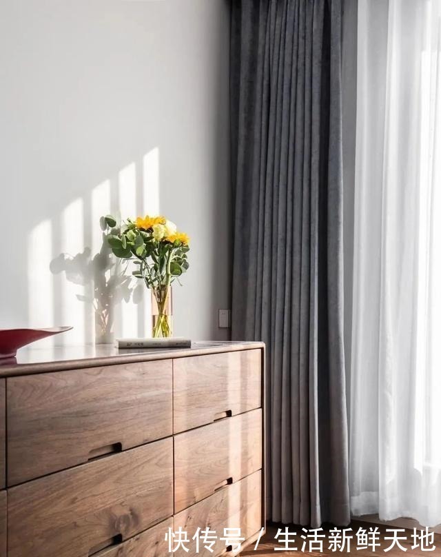 工作台|120㎡混搭风大两居,属于一家三口的自然安静森系小屋~!