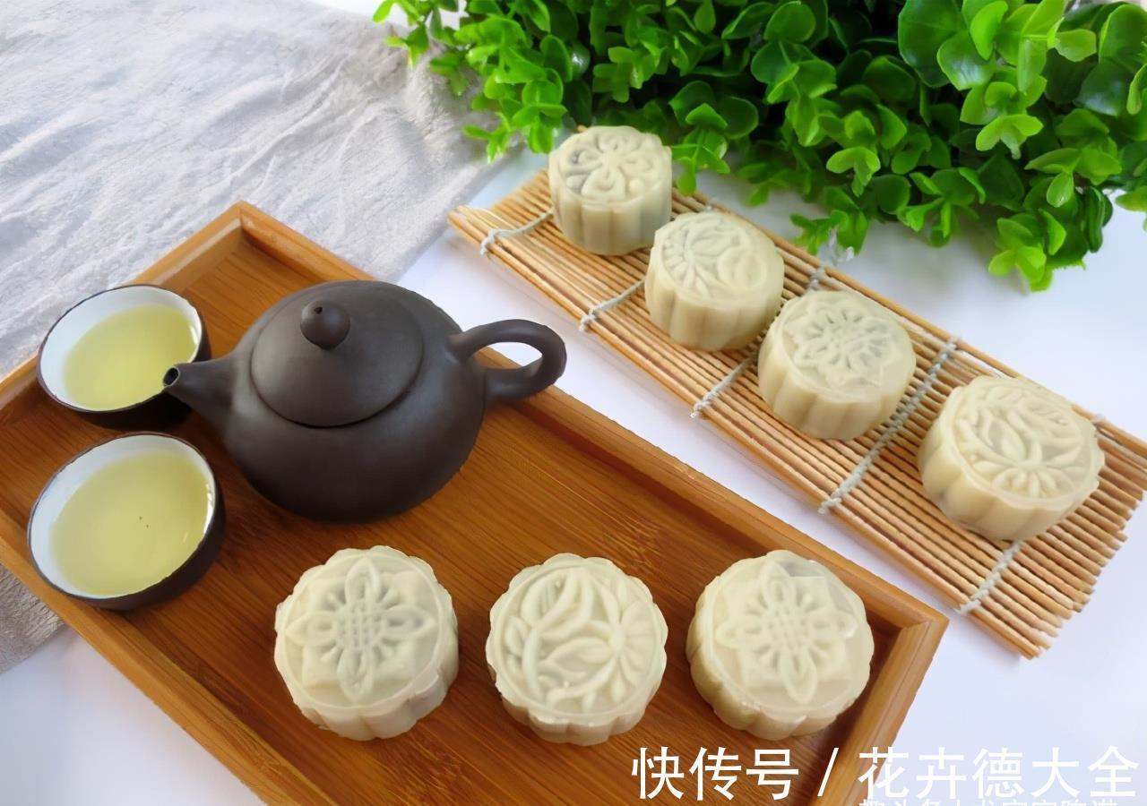 面糊|这月饼Q弹有嚼劲，甜而不腻，不用烤箱零难度，新手也能做出来