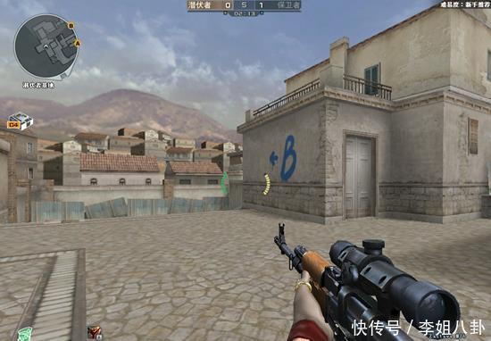 自带|CF自带八倍镜的AK狙击枪,只要GP就能买,可惜没多少玩家知道