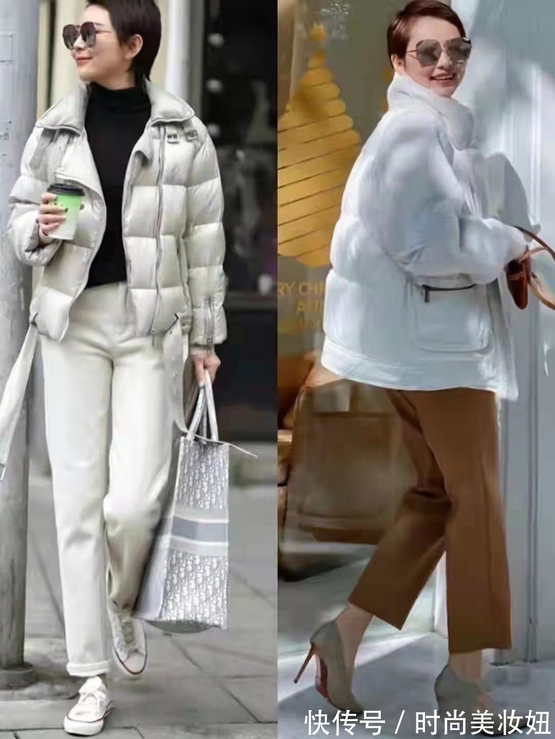 毛衣 她穿出了40岁女人想要的高级感,简约却高级大方,照着穿稳赢