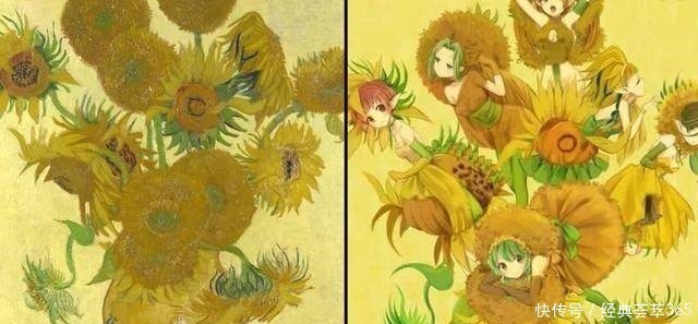 东条希|当这些世界名画重绘成动漫风格,东条希真是太美了!