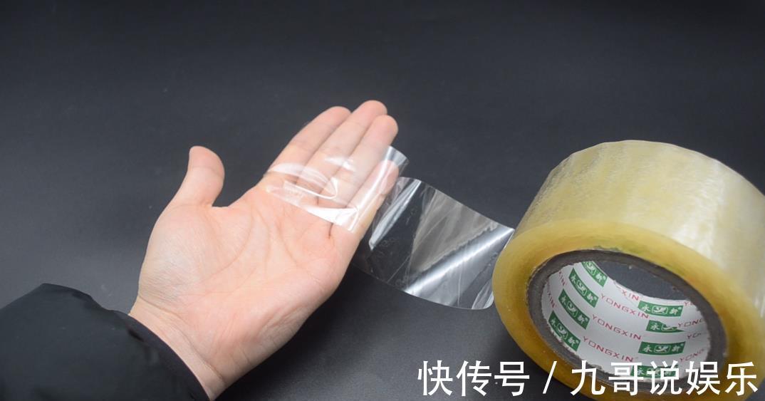 用处|在透明胶带上放根筷子有什么用处?试了试,真好用