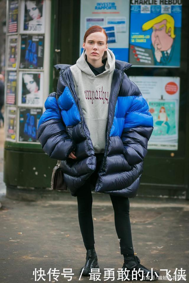 穿羽绒服+卫衣如何不臃肿找对下装是关键,4种显瘦搭配送你