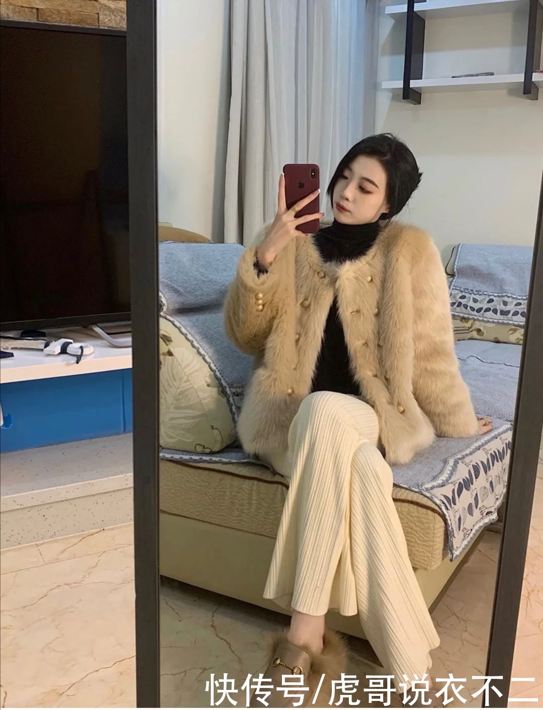 你还不知道“拖地裤”？时髦显瘦还百搭，轻松“腿长一米八”