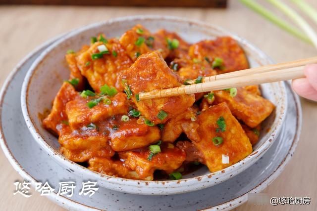外酥里嫩的脆皮豆腐,百吃不厌的家常菜,特下饭,给肉也不换