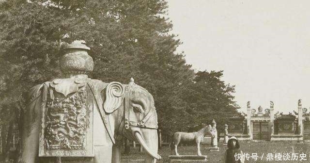 娘娘|清朝老照片：图二是百年前的野猪市场，图五是真正的太妃娘娘在荡秋千