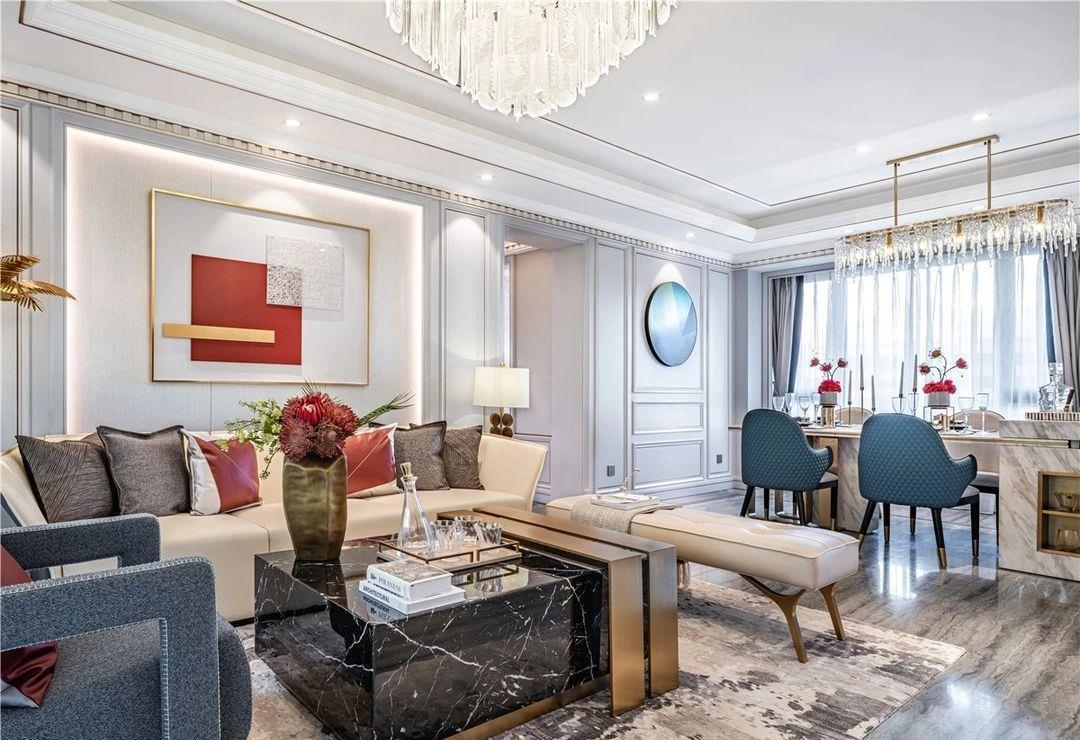 柜子|140平的舒适家居,室内宽敞通透,处处散发着明媚的生机