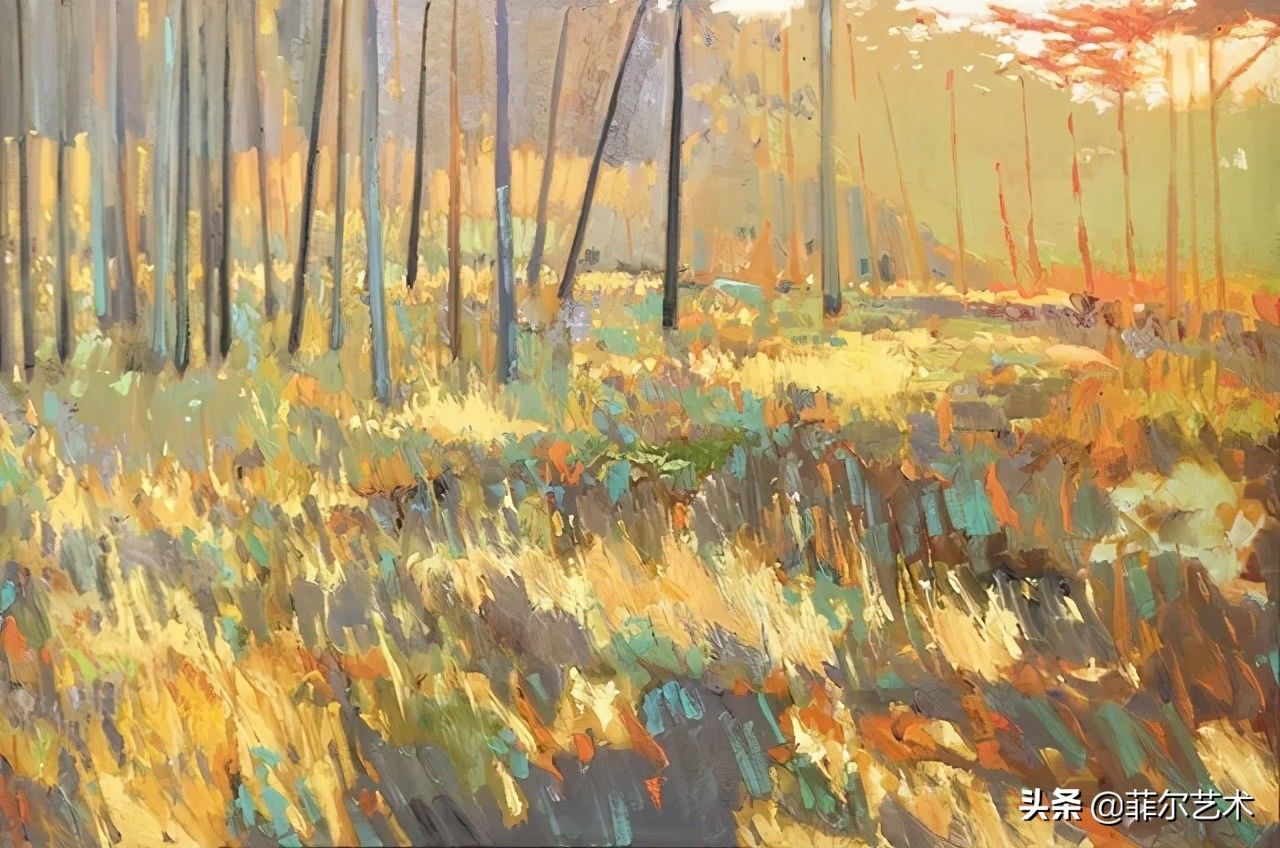 科利|光色十足，如梦如幻~美国画家尼古拉斯·科利风景油画作品欣赏