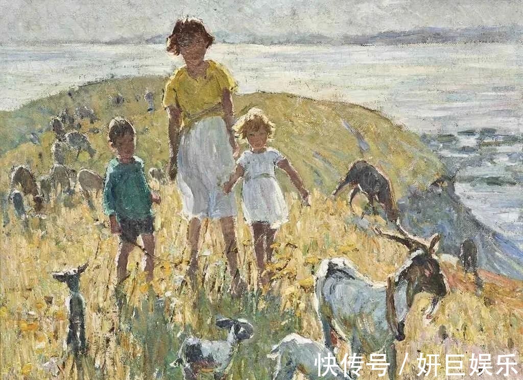 会员！20世纪英国最伟大的女画家之一多萝西娅·夏普油画作品欣赏