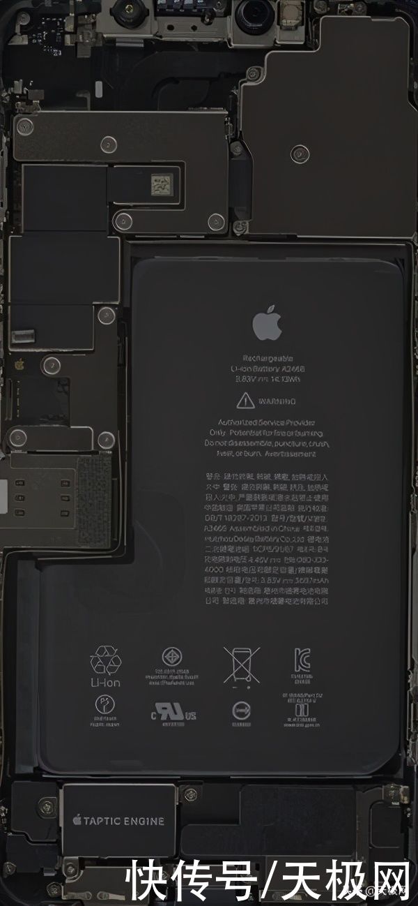 iPhone12ProMax|iPhone12ProMax拆解：这电池12mini表示羡慕