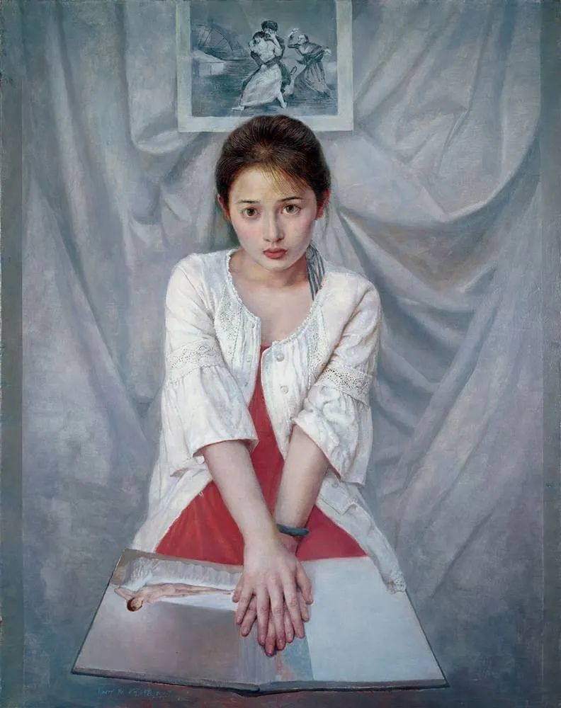 何立怀&他的作品给人一种优雅美丽、宁静升华的感觉