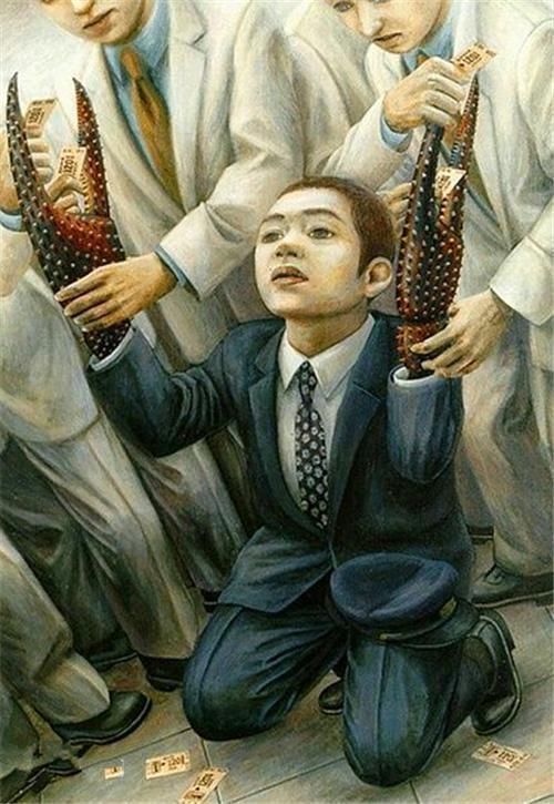 济斯瓦夫·贝克辛斯$日本知名画家,活了31岁,他的画不敢看第二遍,网友:越看越可怕