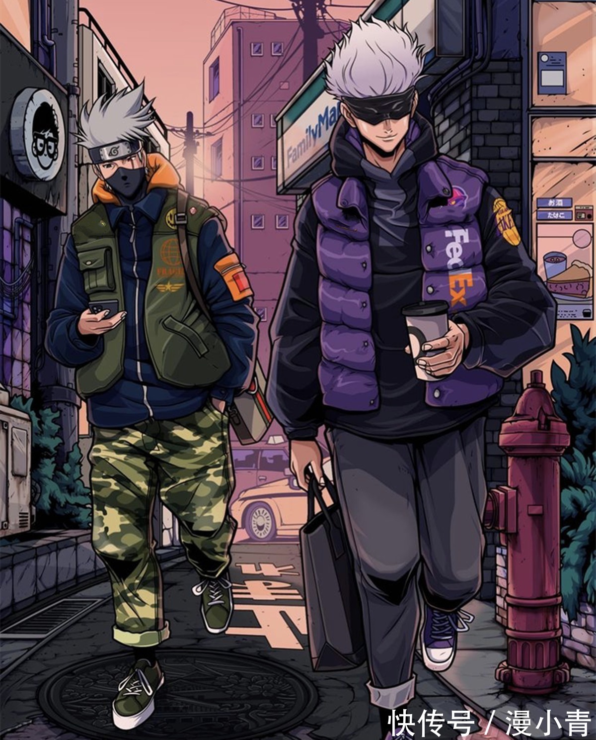 中世纪|热血漫的角色都换上时尚潮流服饰,整部动漫的风格也变成了偶像剧