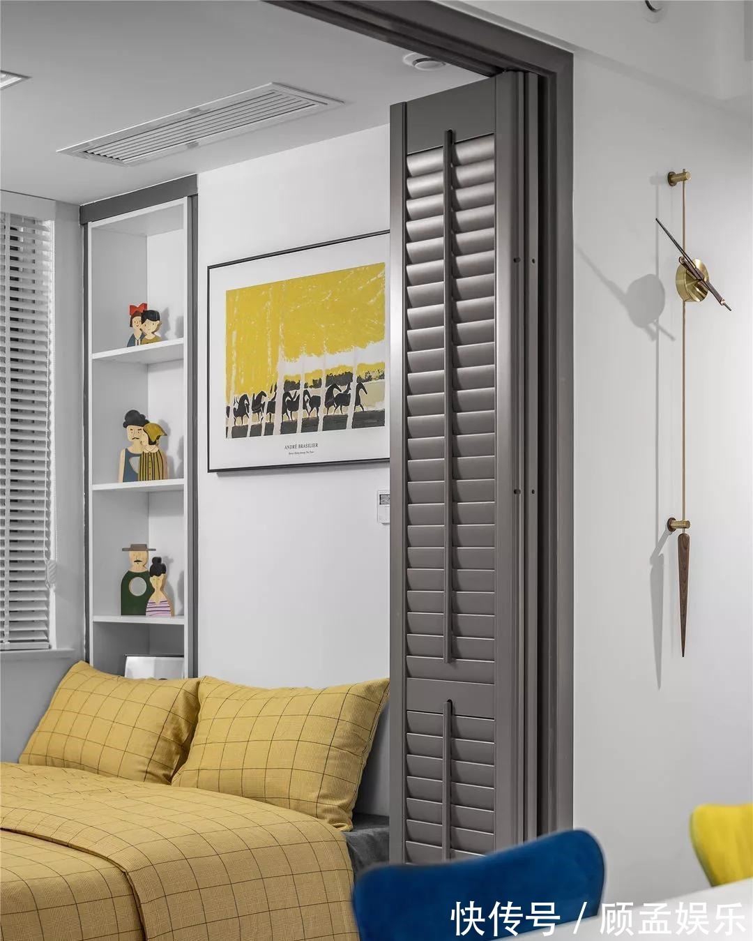 收纳|小夫妻的48㎡小家:客餐厅超大,还拥有仨卧室,阳光书房太爱了!