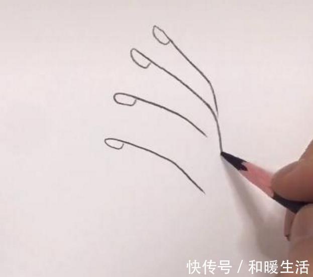 美术生@美术生在纸上画“4个9”,开始以为糊弄人,成品出来学会撩妹