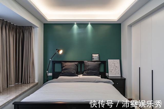 床头墙|简单装修的新房,还没入住就已经很漂亮了,最满意全屋定制的柜子