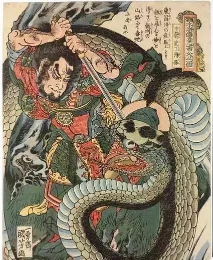 浮世绘&日本人眼中的梁山好汉长啥样——歌川国芳笔下的水浒人物