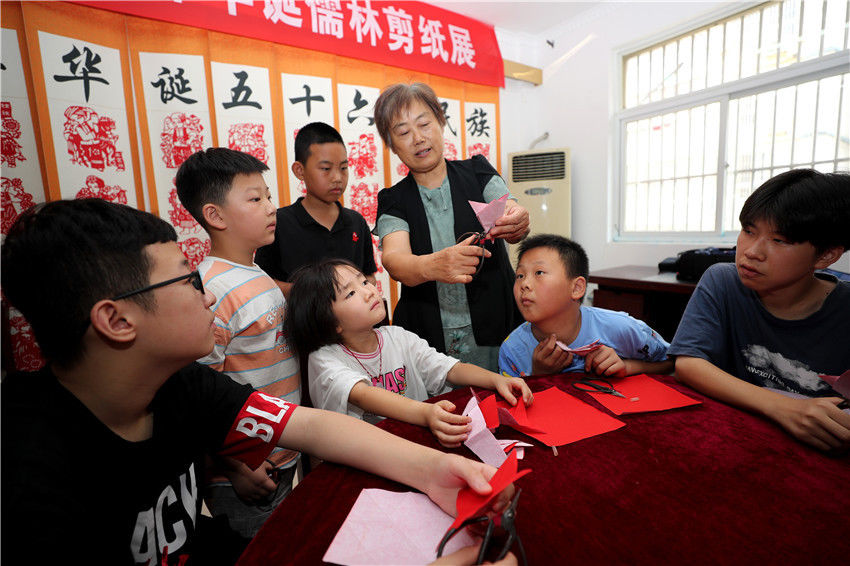 文化站|安徽全椒：暑期开心学非遗