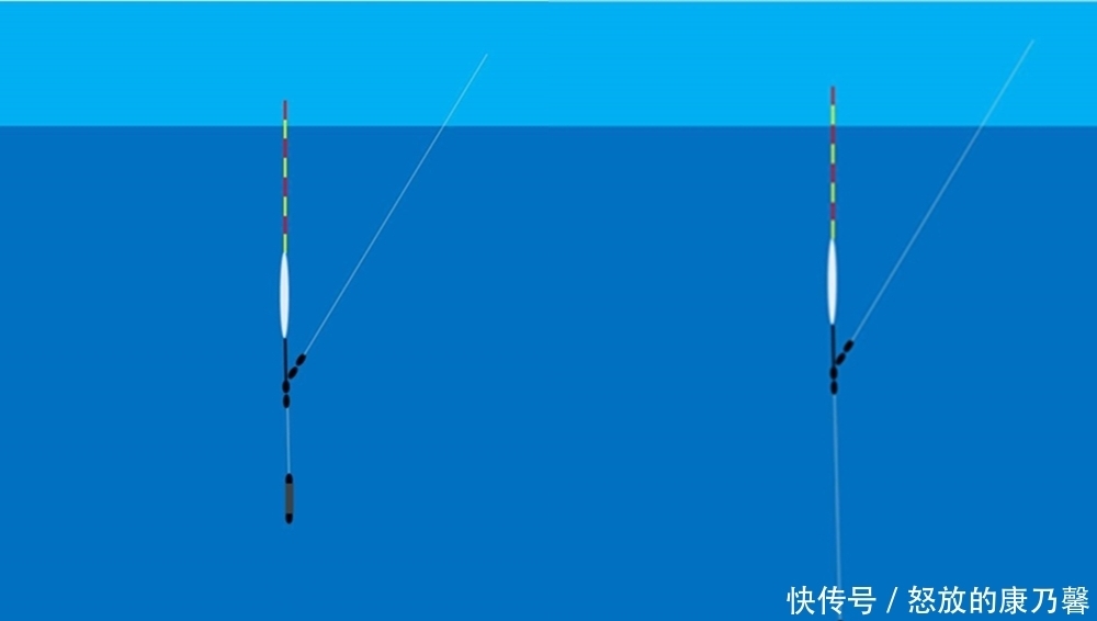 钓法|跑铅钓中的小跑铅钓法,兼具双铅和飞铅钓的优势,适合钓底时使用