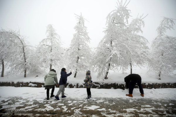 东白山|雪后东白山，犹如梦幻冰雪世界！